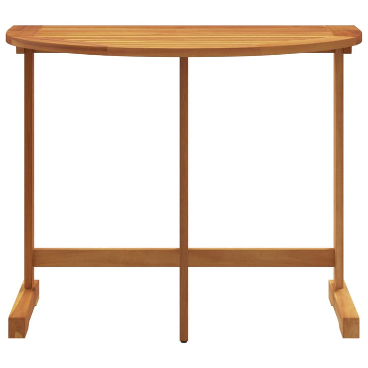 Masă De Balcon Pliabilă, 90X60X72 Cm, Lemn Masiv De Acacia