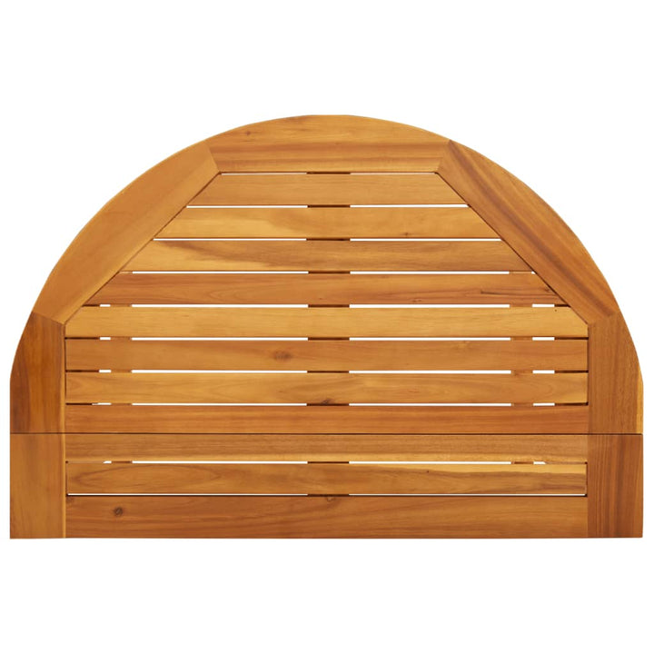 Masă De Balcon Pliabilă, 90X60X72 Cm, Lemn Masiv De Acacia
