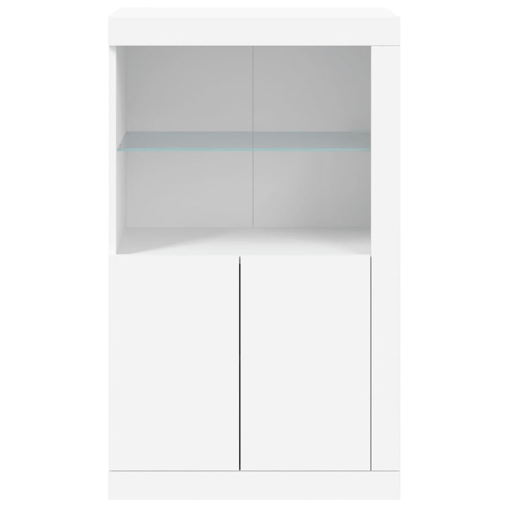 Dulap Lateral Cu Lumini Led, , Lemn Prelucrat