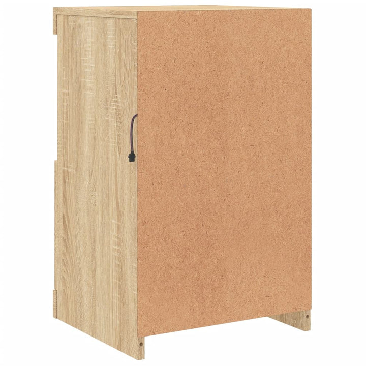 Dulap Lateral Cu Lumini Led, , Lemn Prelucrat