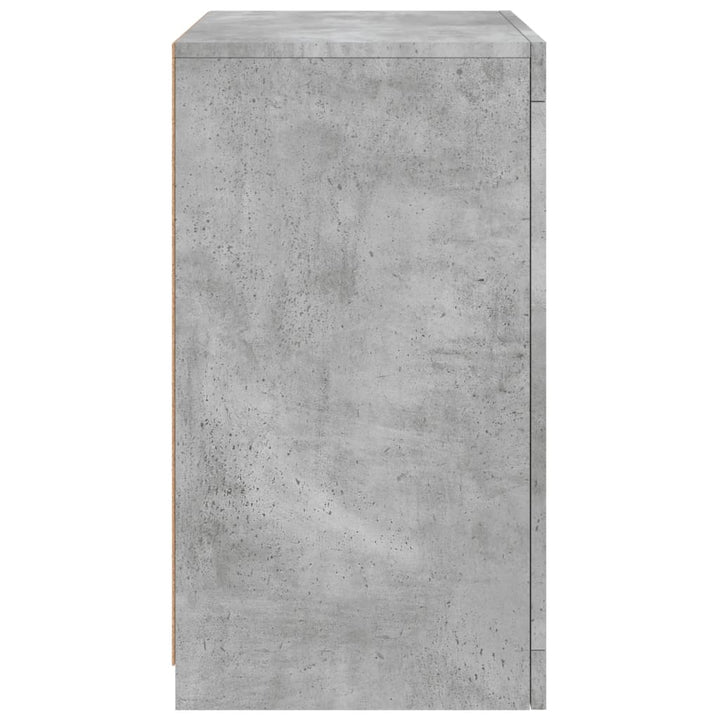 Dulap Lateral Cu Lumini Led, , Lemn Prelucrat