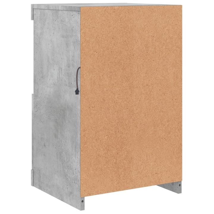 Dulap Lateral Cu Lumini Led, , Lemn Prelucrat
