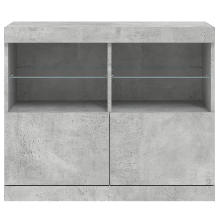 Servantă Cu Lumini Led, , 81X37X67 Cm