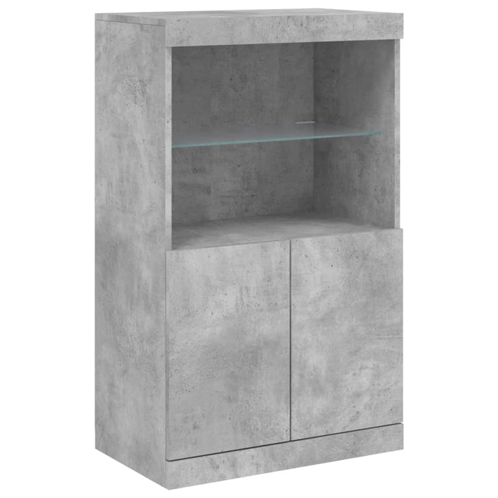 Servantă Cu Lumini Led, , 60,5X37X100 Cm