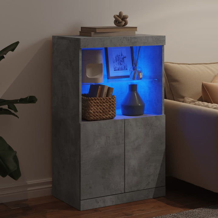 Servantă Cu Lumini Led, , 60,5X37X100 Cm