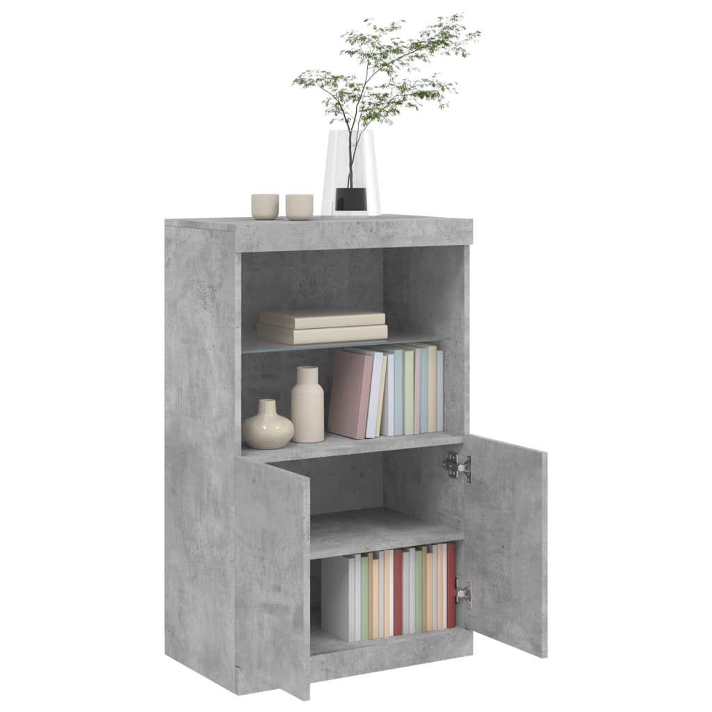 Servantă Cu Lumini Led, , 60,5X37X100 Cm