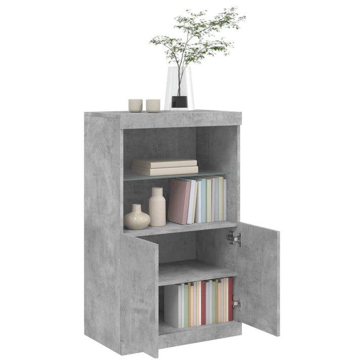 Servantă Cu Lumini Led, , 60,5X37X100 Cm