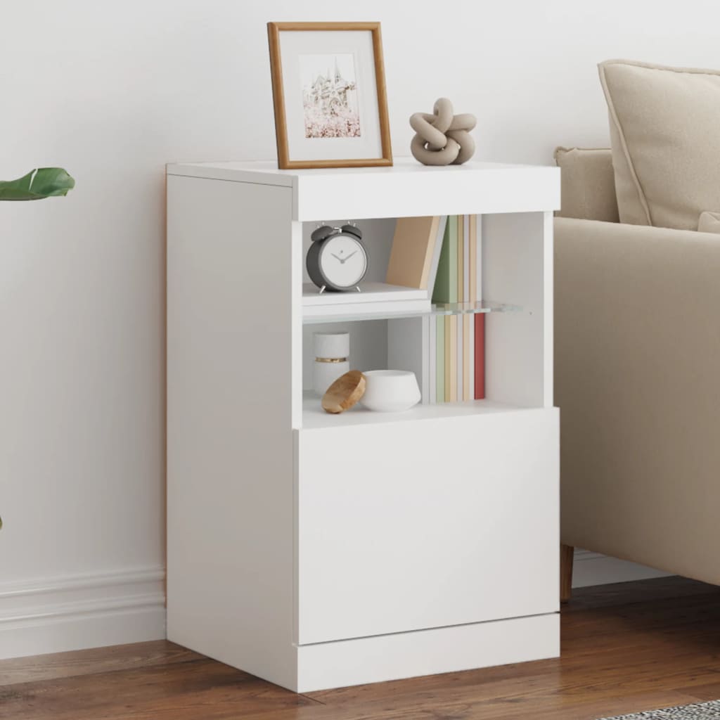 Servantă Cu Lumini Led, , 41X37X67 Cm