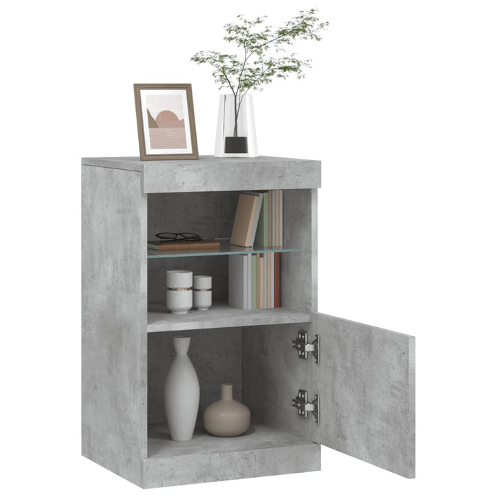 Servantă Cu Lumini Led, , 41X37X67 Cm