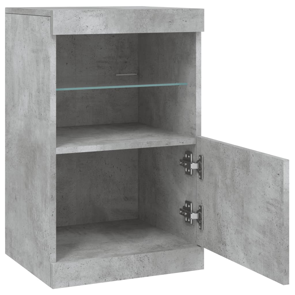 Servantă Cu Lumini Led, , 41X37X67 Cm