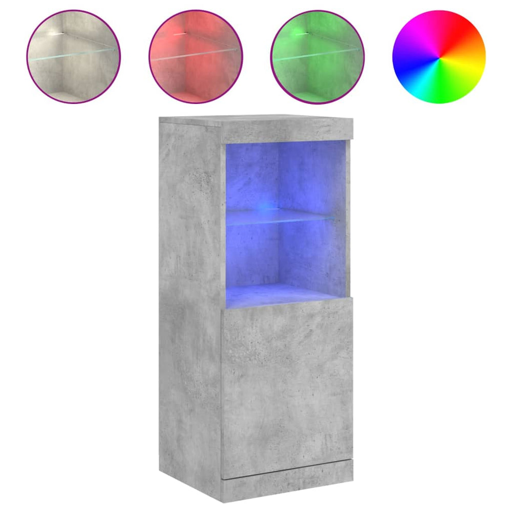Servantă Cu Lumini Led, , 41X37X100 Cm