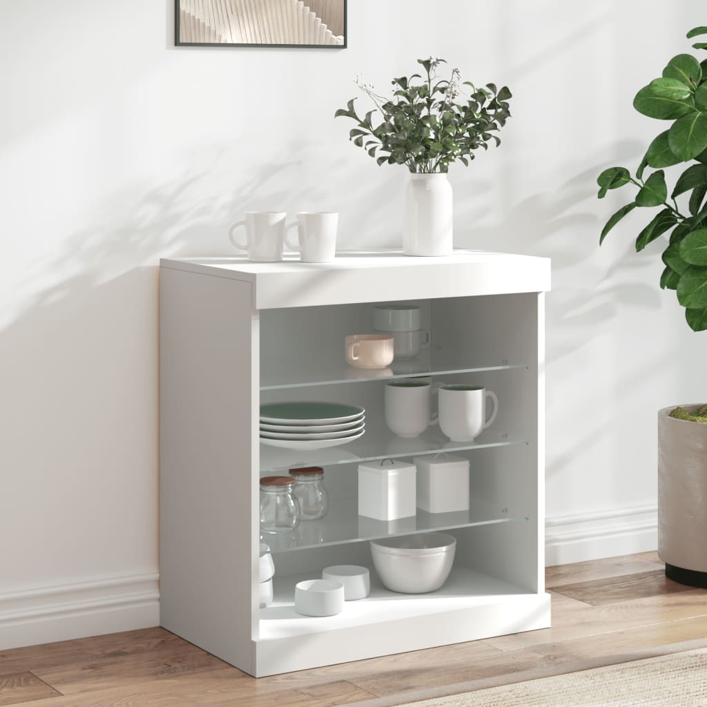 Servantă Cu Lumini Led, , 60,5X37X67 Cm