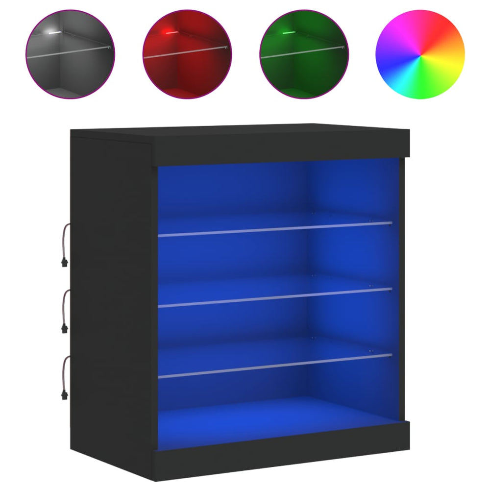 Servantă Cu Lumini Led, , 60,5X37X67 Cm