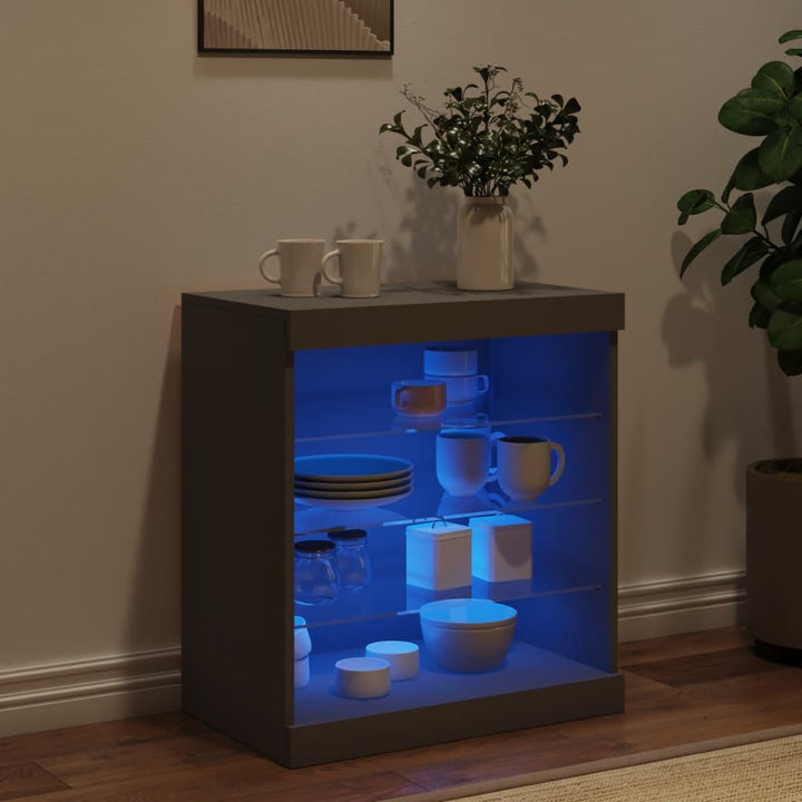 Servantă Cu Lumini Led, , 60,5X37X67 Cm