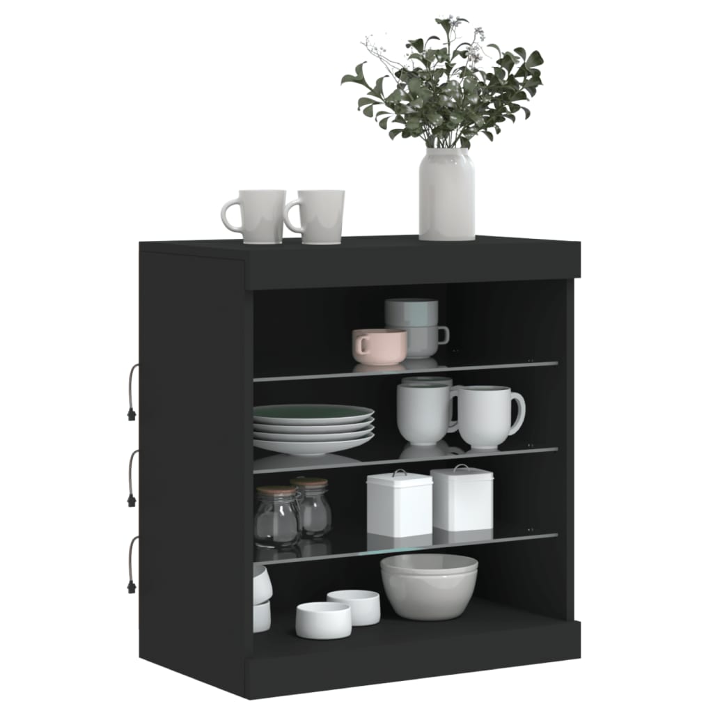 Servantă Cu Lumini Led, , 60,5X37X67 Cm