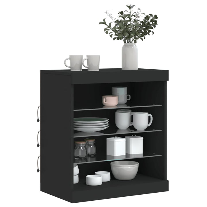 Servantă Cu Lumini Led, , 60,5X37X67 Cm