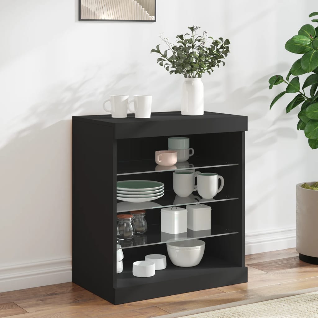 Servantă Cu Lumini Led, , 60,5X37X67 Cm