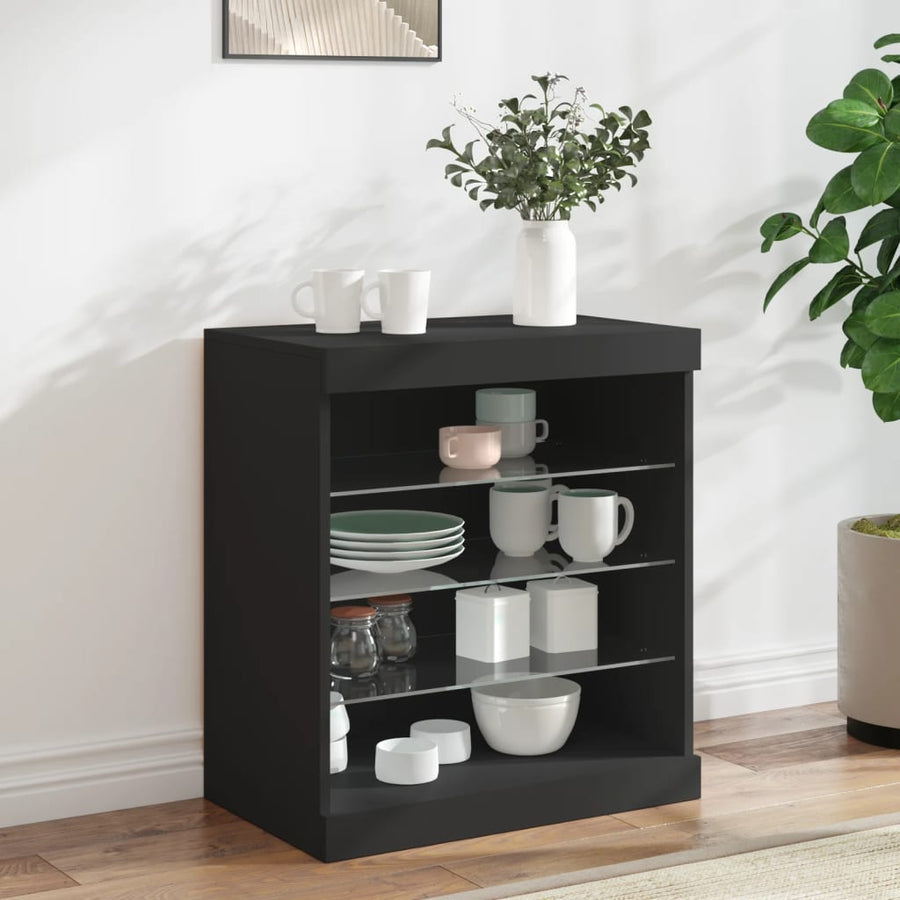 Servantă Cu Lumini Led, , 60,5X37X67 Cm