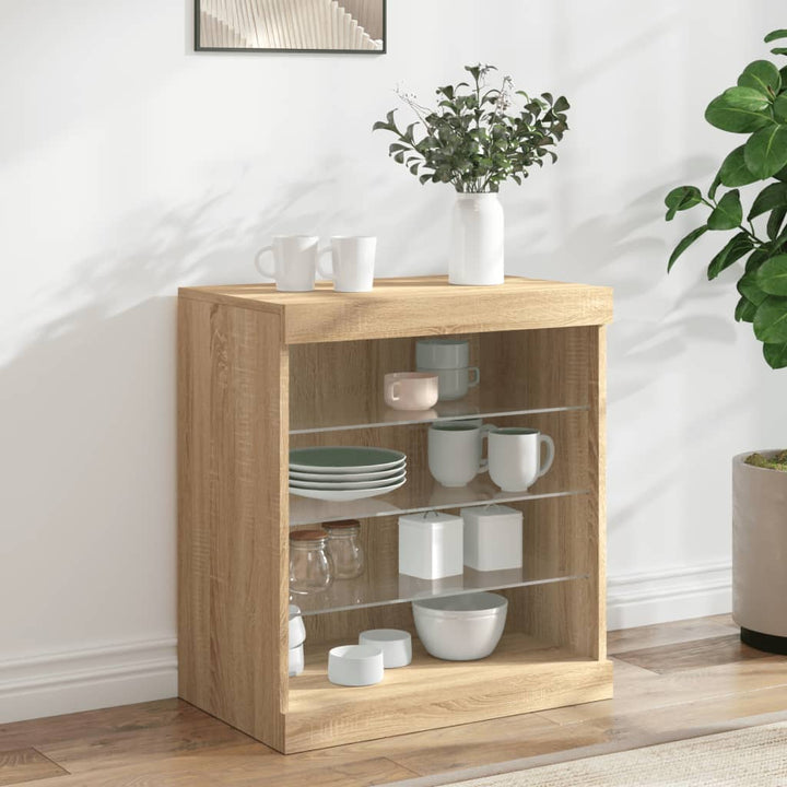 Servantă Cu Lumini Led, , 60,5X37X67 Cm