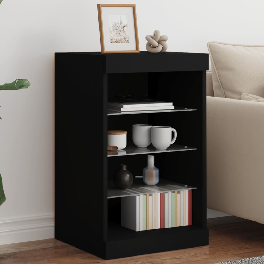 Servantă Cu Lumini Led, , 41X37X67 Cm