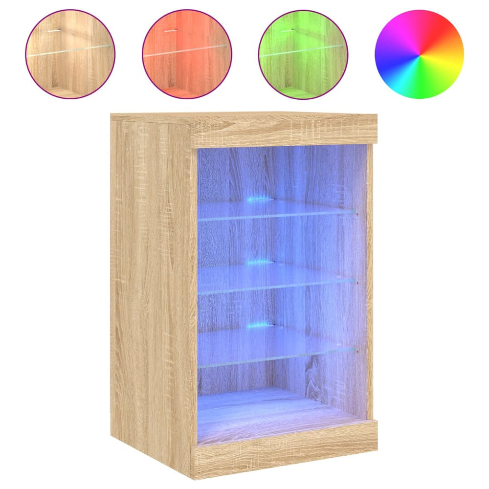 Servantă Cu Lumini Led, , 41X37X67 Cm