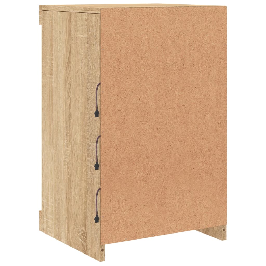 Servantă Cu Lumini Led, , 41X37X67 Cm