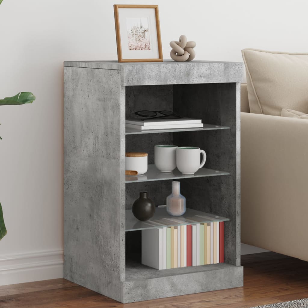 Servantă Cu Lumini Led, , 41X37X67 Cm