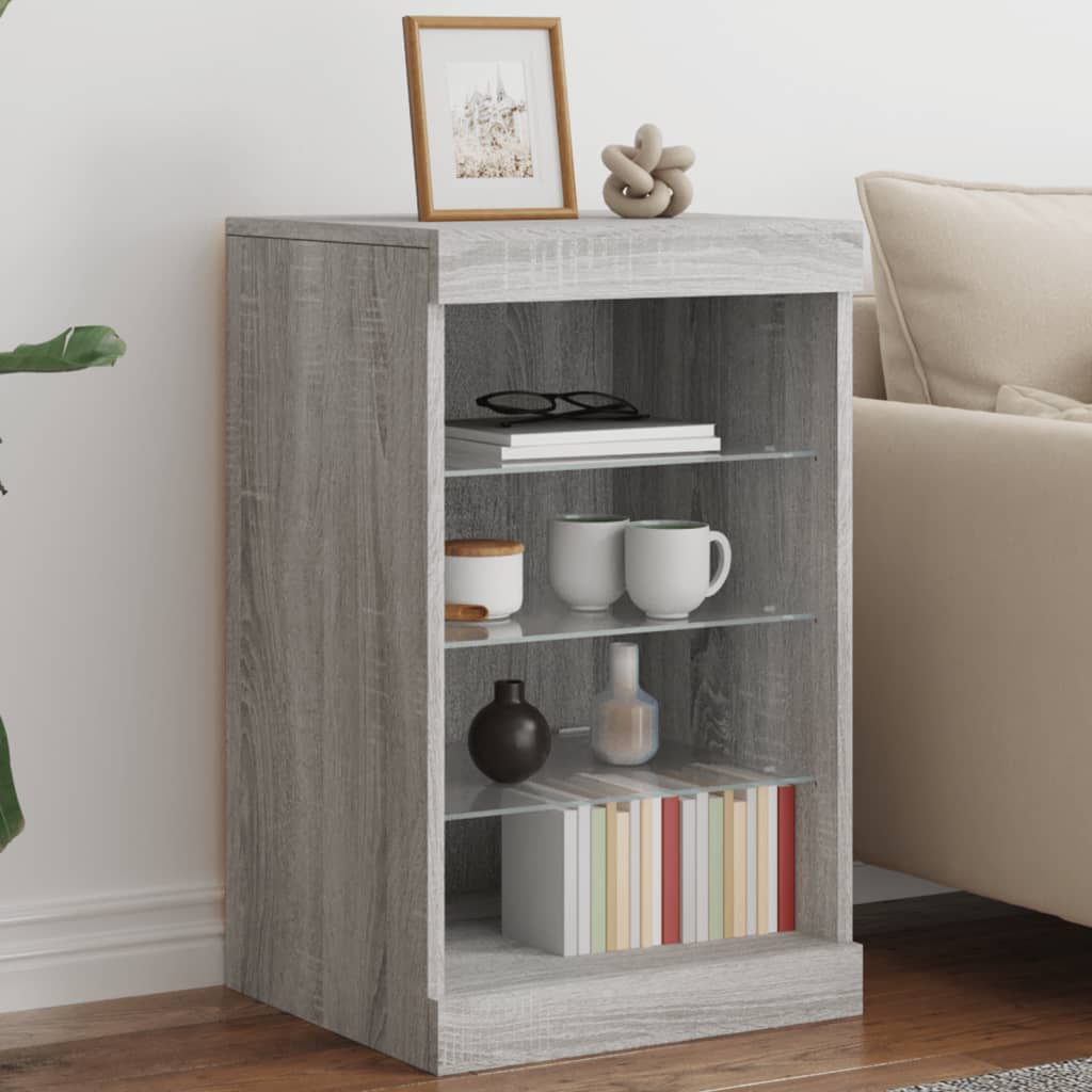Servantă Cu Lumini Led, , 41X37X67 Cm