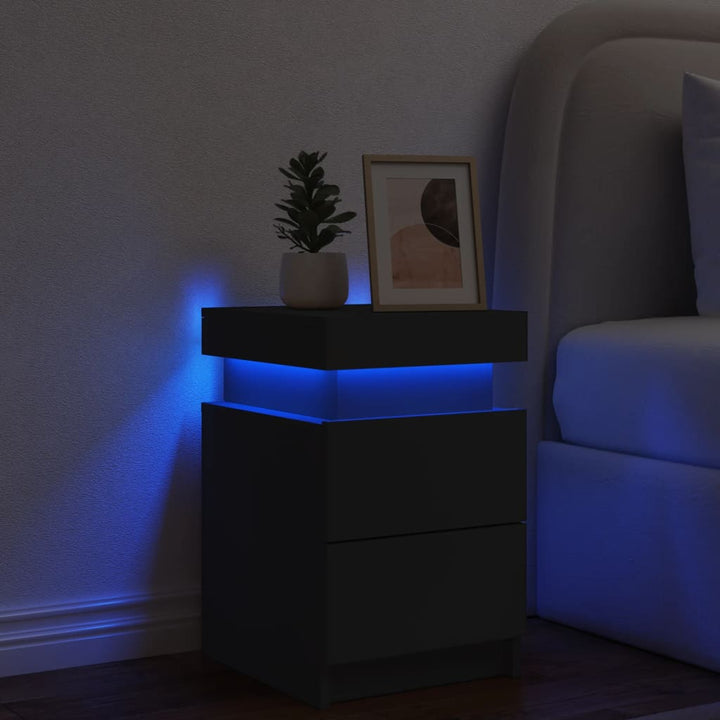 Noptieră Cu Lumini Led, , 35X39X55 Cm
