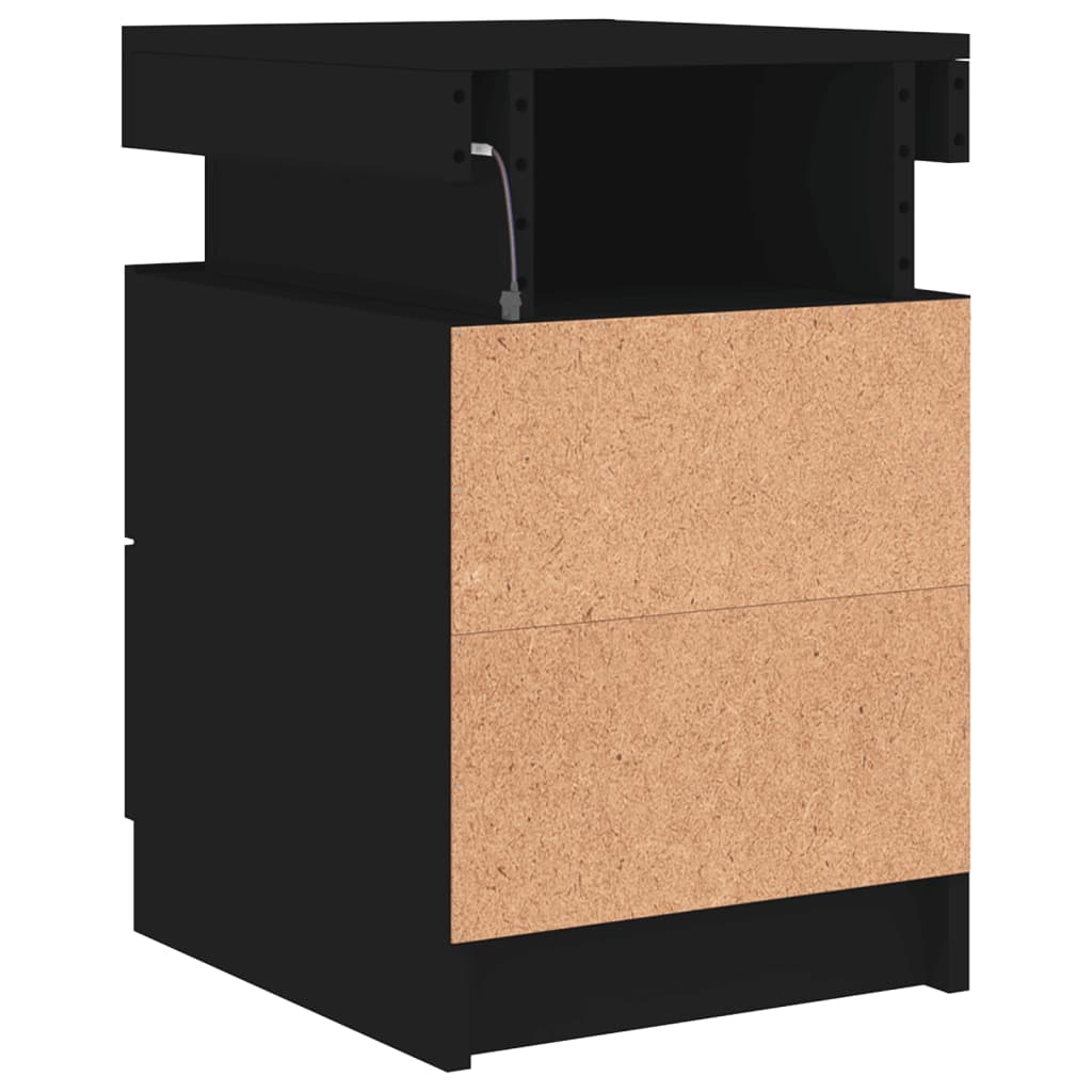 Noptieră Cu Lumini Led, , 35X39X55 Cm