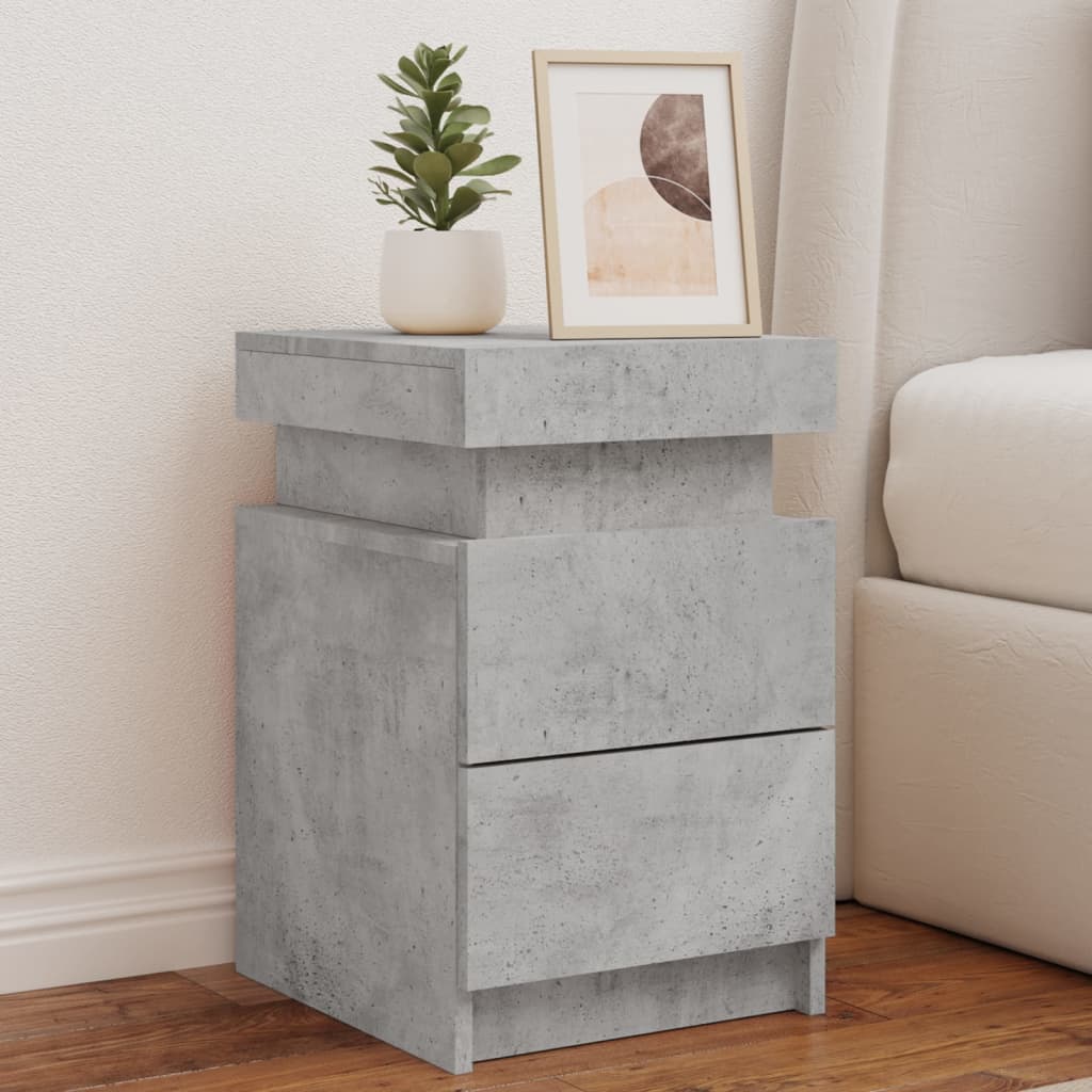 Noptieră Cu Lumini Led, , 35X39X55 Cm