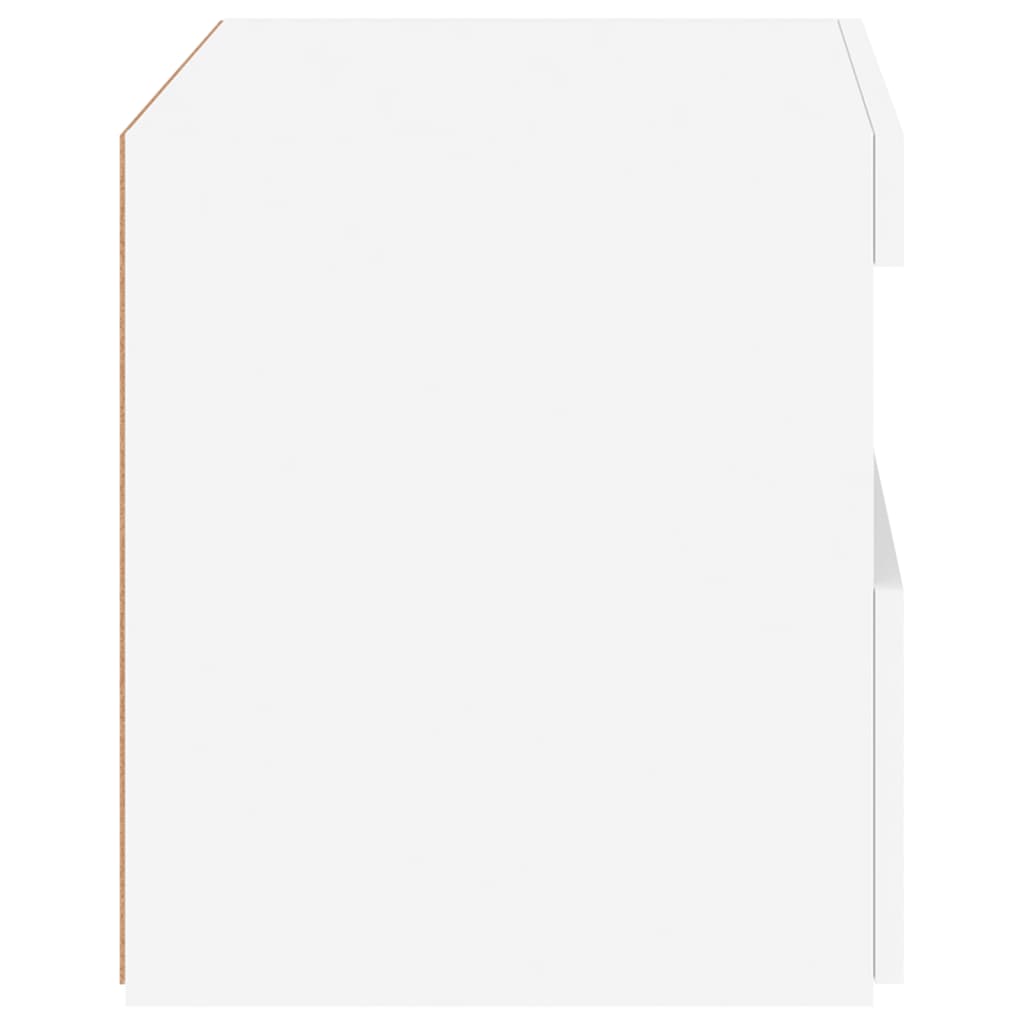 Noptiere Cu Lumini Led, 2 Buc., , 50X40X45 Cm