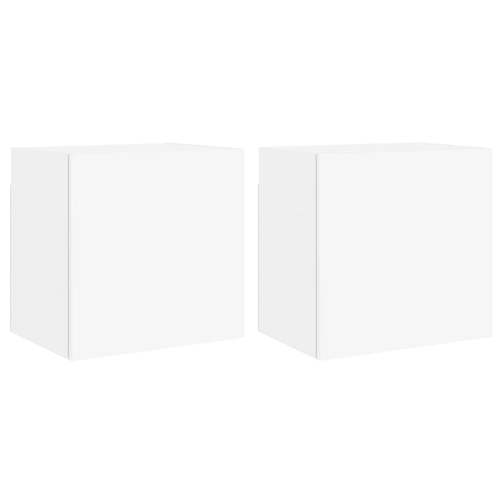 Comode Tv De Perete, 2 Buc., , 40,5X30X, Lemn Prelucrat