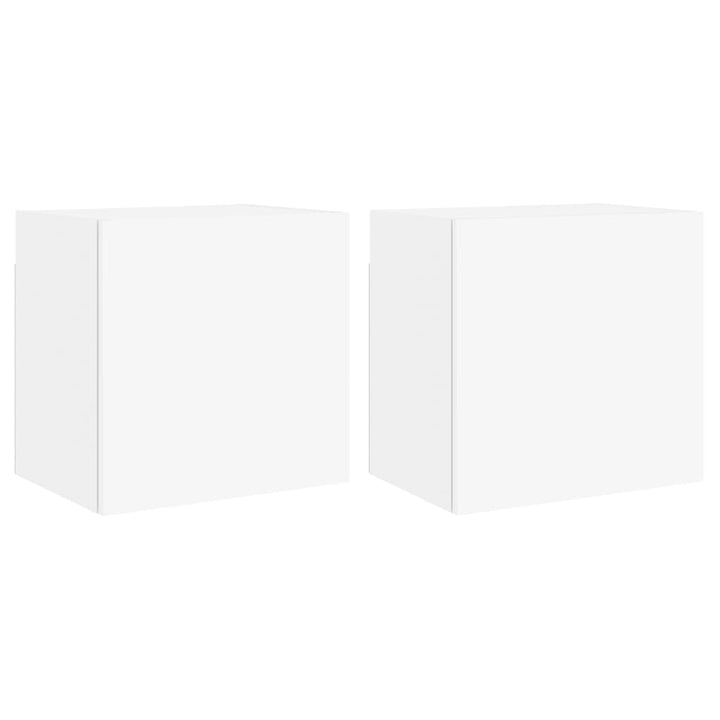 Comode Tv De Perete, 2 Buc., , 40,5X30X, Lemn Prelucrat