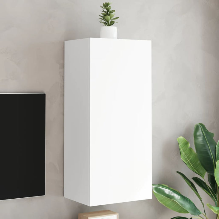 Comode Tv De Perete, 2 Buc., , 40,5X30X, Lemn Prelucrat