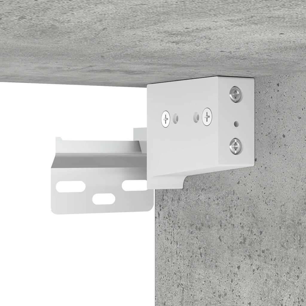 Comode Tv De Perete Cu Lumini Led 2 Buc. 40X30X60,5Cm
