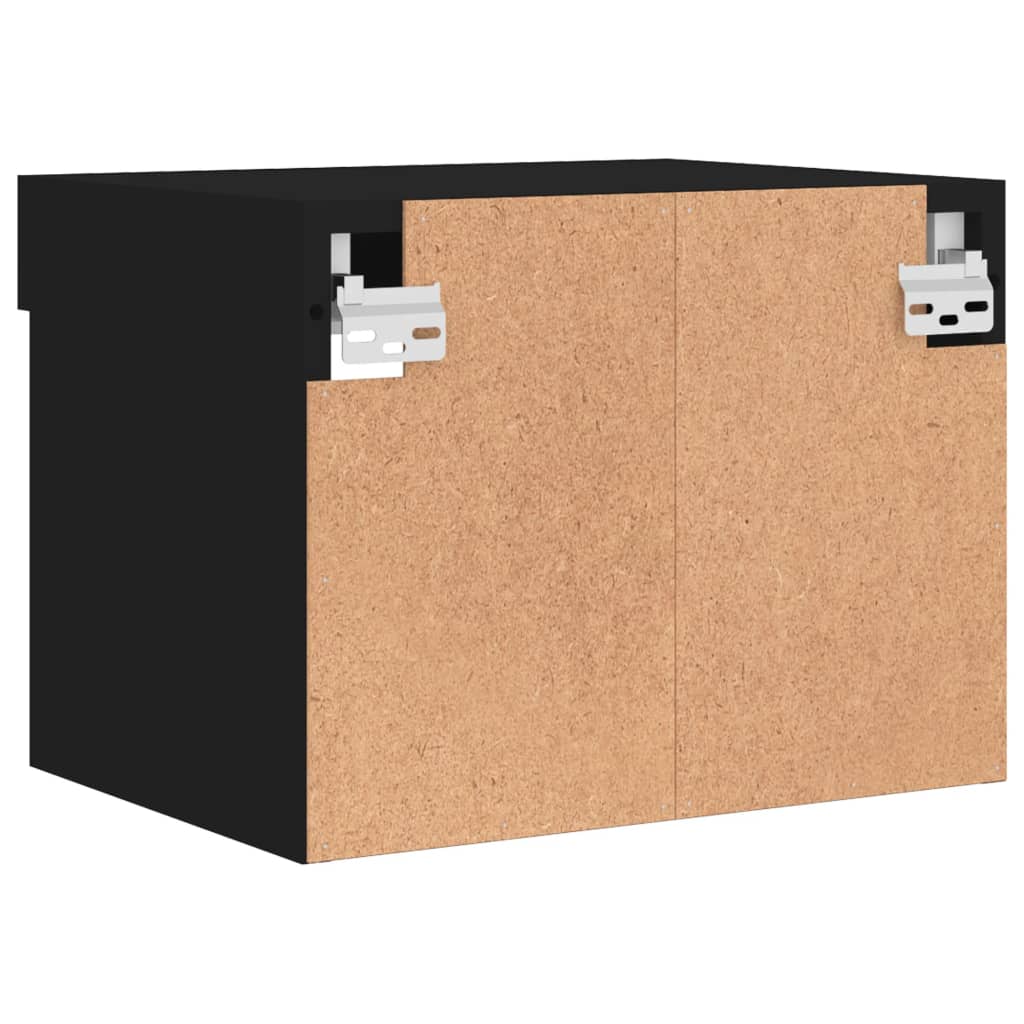 Noptiere Cu Lumini Led Montate Pe Perete, 2 Buc.,
