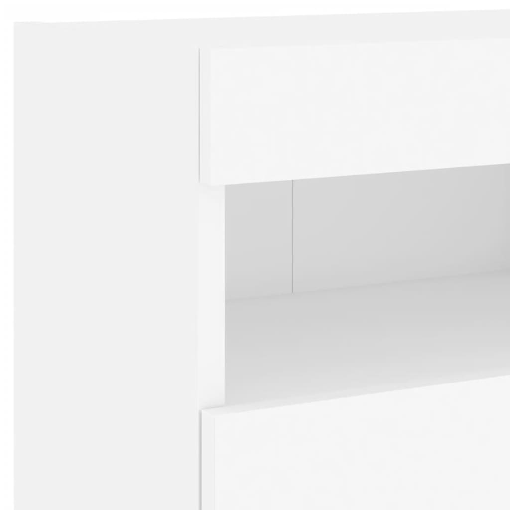 Comodă Tv De Perete Cu Lumini Led, , 40X30X