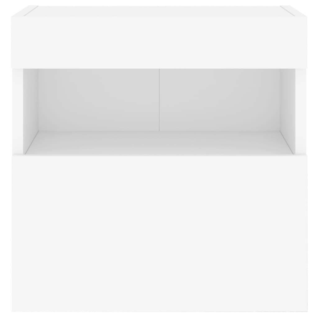 Comodă Tv De Perete Cu Lumini Led, , 40X30X