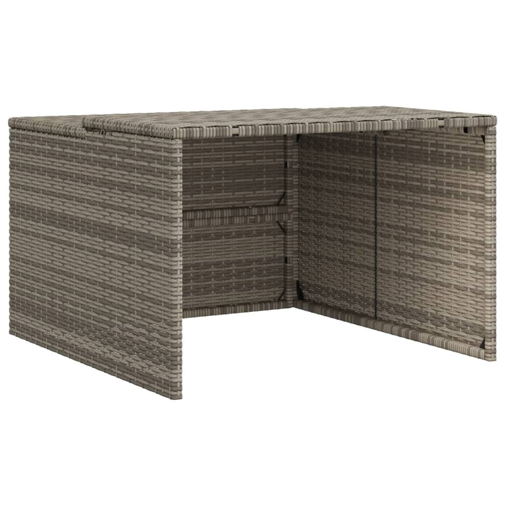 Garaj Pentru Mașina De Tuns Iarba, 86X90X52/57 Cm Poliratan