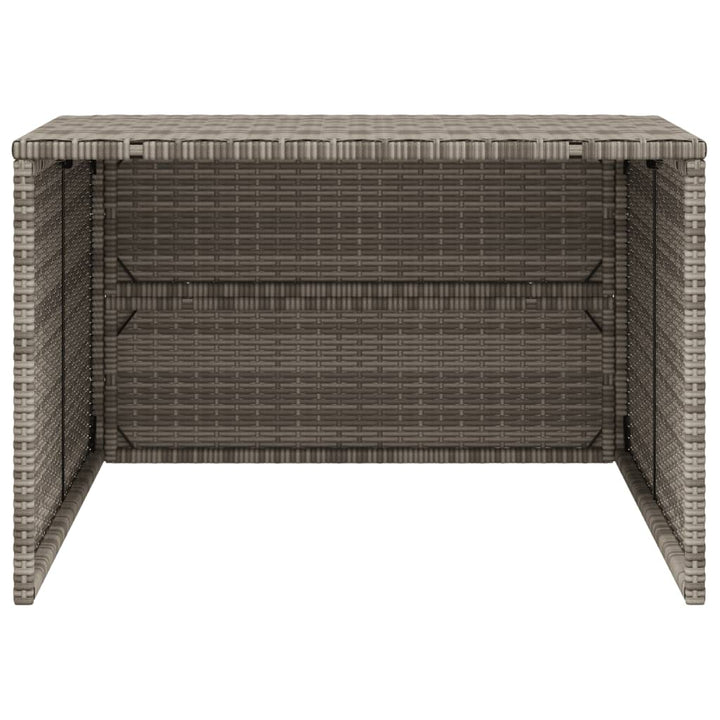 Garaj Pentru Mașina De Tuns Iarba, 86X90X52/57 Cm Poliratan