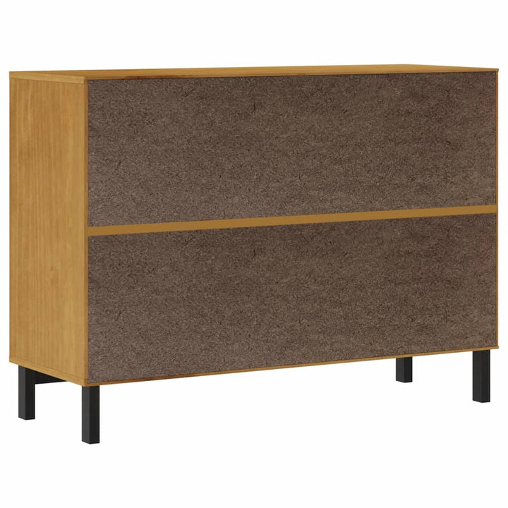 Dulap Cu Sertar „Flam” 110X40X80 Cm, Lemn Masiv De Pin