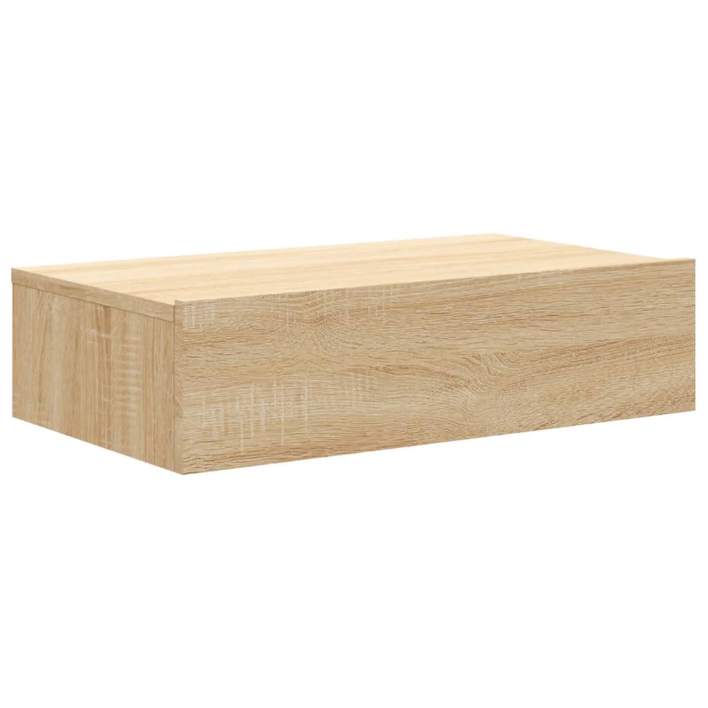 Comodă Tv Cu Lumini Led, , 60X35X15,5 Cm Stejar Sonoma