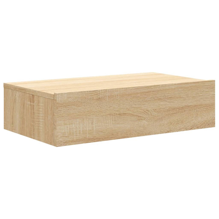 Comodă Tv Cu Lumini Led, , 60X35X15,5 Cm Stejar Sonoma