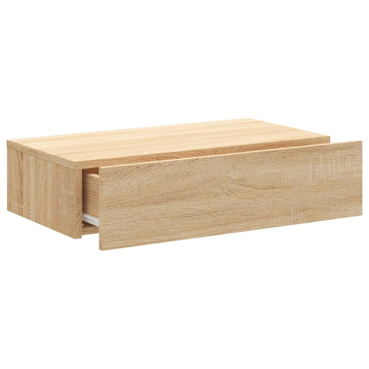 Comodă Tv Cu Lumini Led, , 60X35X15,5 Cm Stejar Sonoma