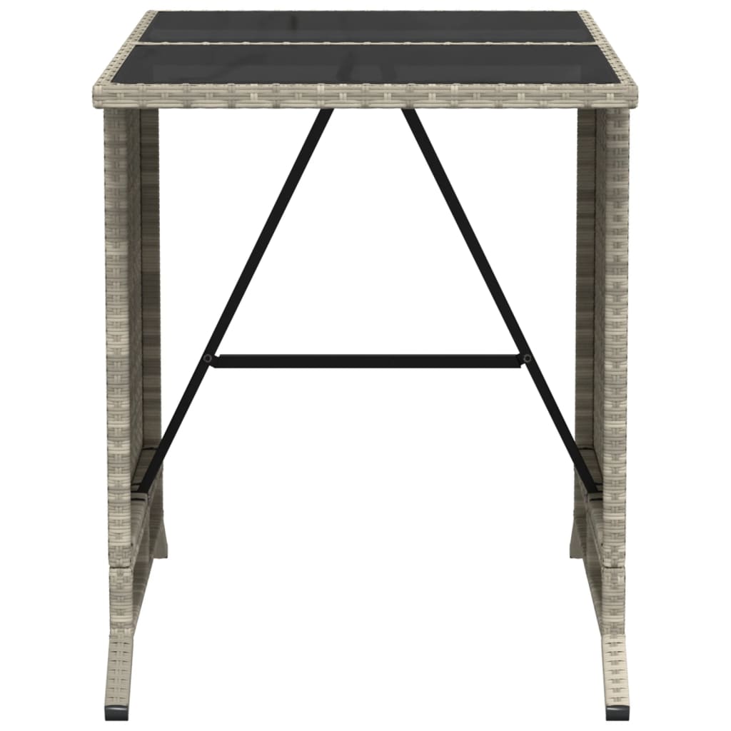 Set Bistro Cu Perne, 3 Piese, , Poliratan