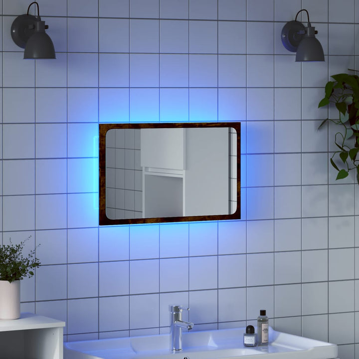 Oglindă De Baie Cu Led, , 60X8,5X37 Cm, Acril