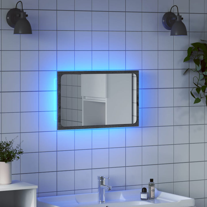 Oglindă De Baie Cu Led, , 60X8,5X37 Cm, Acril