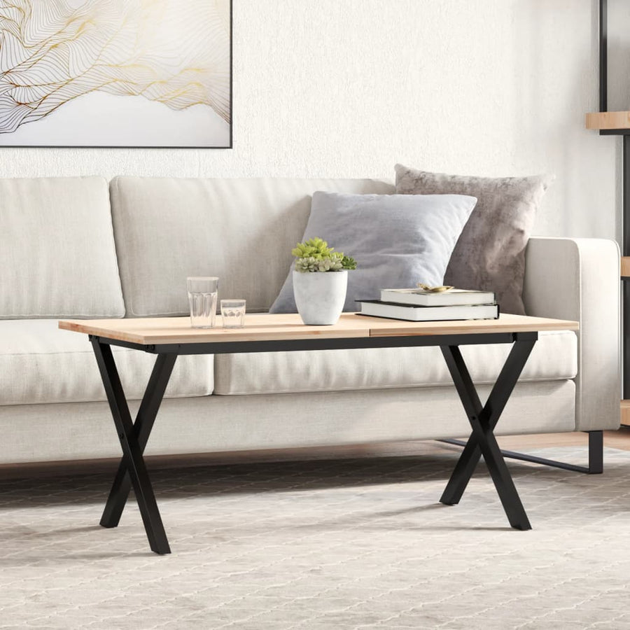 Picioare Măsuță De Cafea X-Frame 90X30X43 Cm Fontă