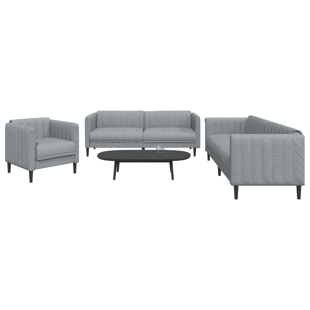 Set De Canapele, 2 Piese, , Textil